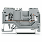 279-901 - 2-conductor through terminal block, 1.5 mm², center marking, for DIN-rail 35 x 15 and 35 x 7.5, CAGE CLAMP®