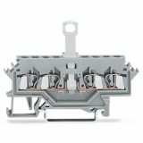 280-622 - 4-conductor disconnect terminal block, for DIN-rail 35 x 15 and 35 x 7.5, 2.5 mm², CAGE CLAMP®