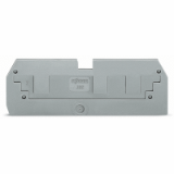 282-358 - Step-down cover plate, 1 mm thick, in connection with 3-conductor 282-681 terminal blocks