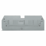 284-358 - Step-down cover plate, 1 mm thick, for 3-conductor 284-681 terminal blocks