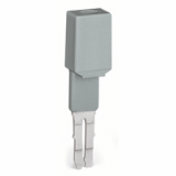209-170 - Test plug adapter, 8.3 mm wide, for 4 mm Ø test plugs, suitable for 1.5 mm² - 10 mm² tbs