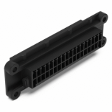 713-1498/037-000 - Panel feedthrough male connector, 100% protected against mismating, 36-pole, Pin spacing 3.5 mm