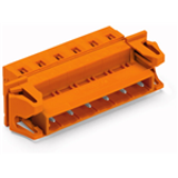731-632/114-000 TO 731-642/114-000 - Male connector with snap-in flanges pin spacing 7.62 mm / 0.3 in