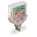 2042-3849 - Relay module, Nominal input voltage: 24 … 230 V AC/DC, 2 changeover contacts, Limiting continuous current: 5 A, Green status indicator, Module width: 20 mm