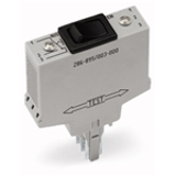 286-896 - Switching module, with momentary switch, Switching voltage: 250 VAC, Switching current: 6 A