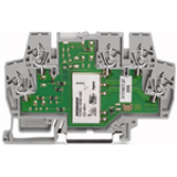 859-359 - Switching relay terminal block Relay with 1 changeover contact (1u) Contacts 5 µm Au gold plated