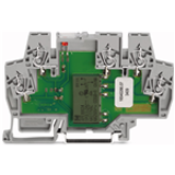 859-394 - Relay module, Nominal input voltage: 36 VDC, 1 changeover contact, Path, Red status indicator, Module width: 6 mm