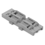 221-2522 - Mounting carrier, 2-way, for inline splicing connector with lever, for screw mounting