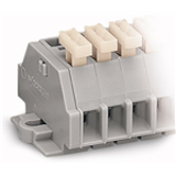 261-102/331-000 TO 261-112/331-000 - 2-CONDUCTOR TERMINAL STRIP PUSH BUTTONS ON ONE SIDE WITH FIXING FLANGE