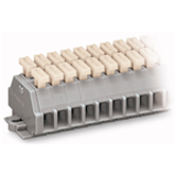 261-102/341-000 TO 261-112/341-000 - 2-CONDUCTOR TERMINAL STRIP PUSH BUTTONS ON BOTH SIDE WITH MOUNTING FEET