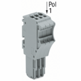 2020-102 TO 2020-115 - 1-conductor female connector, Push-in CAGE CLAMP®, 1.5 mm², Pin spacing 3.5 mm