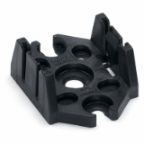 770-623 - Mounting plate, 3-pole, for distribution connectors, Plastic