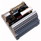 704-2224 - Interface module for system wiring, Pluggable connector per DIN 41651, Male connector, 20-pole, 16-channel digital input or output, 2-wire connection, Double-deck PCB terminal blocks, in mounting carrier