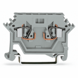 280-616 - Morsetto di base per 2 conduttori, per guida DIN 35 x 15 e 35 x 7.5, 2.5 mm², CAGE CLAMP®
