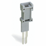 281-418 - Test plug module, modular, suitable for all WAGO 281, 776, 777 and 781 series rail-mounted terminal blocks with jumper slots in the current bar
