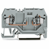 281-916 - 2-conductor carrier terminal block, for DIN-rail 35 x 15 and 35 x 7.5, 4 mm², CAGE CLAMP®