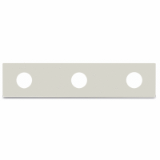 884-7043 - Puente, para tornillos roscados M8, 3 polos, blank