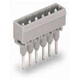 231-162/003-000 TO 231-180/003-000 - MALE CONNECTOR WITH STRAIGHT LONG CONTACT PINS PIN SPACING 5 MM / 0.197 IN 1.2x1.2 MM
