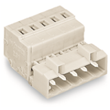 721-602/018-000 do 721-620/018-000 - MALE CONNECTOR WITH SNAP-IN MOUNTING FOOT PIN SPACING 5 MM / 0.197 IN 100% PROTECTED AGAINST MISMATING