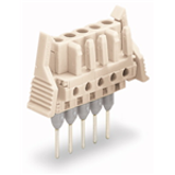 722-132/005-000 TO 722-150/005-000 - Female plug with straight long contact pins pin spacing 5 mm / 0.197 in 100% protected against mismating
