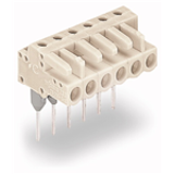 722-232/005-000 TO 722-250/005-000 - FEMALE PLUG WITH RIGHT ANGLE LONG CONTACT PINS PIN SPACING 5 MM / 0.197 IN 100% PROTECTED AGAINST MISMATING
