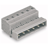 731-602/018-000 TO 731-616/018-000 - Male connector with snap-in mounting foot pin spacing 7.5 mm / 0.295 in