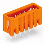 734-232 bis 734-250 - Stiftleiste (für Leiterplatten) Einlötstift gerade 1 x 1 mm Rastermaß 3,81 mm / 0.15 in 100% fehlsteckgeschützt