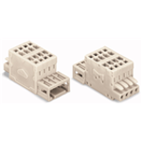 734-362 TO 734-372 - COMBI STRIP PIN AND SOCKET CONNECTION PIN SPACING 3.5 MM / 0.138 IN 100% PROTECTED AGAINST MISMATING