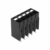 2086-1102 to 2086-1112 - THR PCB terminal block, push-button, 1.5 mm², Pin spacing 3.5 mm, Push-in CAGE CLAMP®