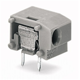 235-801 - Borne modulaire pour 1 conducteur pour circuits imprimés 2 broches à souder/pôle 1 pôle Pas 10/10,16 mm / 0,4 in