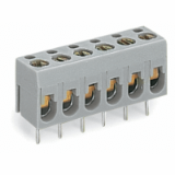 237-136 - Borna para placas de circuito impreso, 2,5 mm², Paso 5 mm, 6 polos