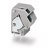 254-651 - Borne modulaire pour 1 conducteur pour circuits imprimés 2 broches à souder/pôle 1 pôle Pas 10/10,16 mm / 0,4 in