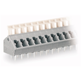 256-402 a 256-448 - morsettiera per circuiti stampati 2 reofori a saldare/polo PASSO 5/5.08 MM / 0.2 IN