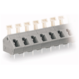 256-502 a 256-524 - morsettiera per circuiti stampati 2 reofori a saldare/polo PASSO 7.5/7.62 MM / 0.3 IN