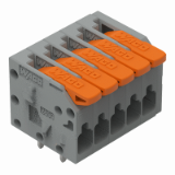 2601-1102 hasta 2601-1112 - Borna para placas de circuito impreso, Palanca, 1.5 mm², Paso 3.5 mm, Push-in CAGE CLAMP®