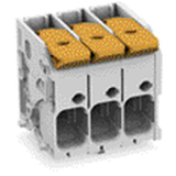 2606-1102 - Borne pour circuits imprimés, Levier, 6 mm², Pas 7,5 mm, Push-in CAGE CLAMP®