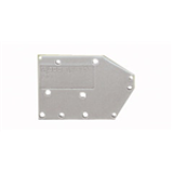 742-100 - END PLATE SNAP FIT TYPE 1.5 MM / 0.059 IN THICK