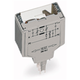 286-843 - Module de protection contre les surtensions à 1 étage pour lignes de données, de mesure, de contrôle et d'alimentation à 2 pôles avec filtre AC 115 V