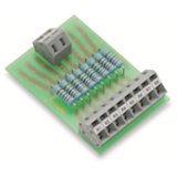 289-113 - Component module with resistor, with 8 pcs, Resistor 2K2, 1 Watt