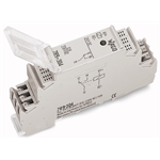 789-304 - Relay module, Nominal input voltage: 24 VDC, 1 changeover contact, Limiting continuous current: 12 A, Red status indicator, Module width: 18 mm