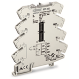 857-812 - Convertidor de señal de temperatura, para termopares, Señal de salida de corriente y tensión, Configuración mediante conmutadores DIP, Tensión de alimentación 24V DC, Ancho de montaje 6mm