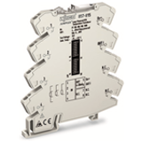 857-815 - Convertidores de señal de temperatura para sensores RTD, Señal de salida de corriente, Alimentación a través de salida, Ancho de montaje 6mm