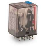 858-159 - Basic relay Nominal input voltage: 24 VDC 4 changeover contacts Limiting continuous current: 5 A