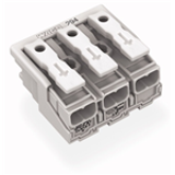 294-4003 - Lighting Connector without ground contact 3 pole without snap-in mounting feet