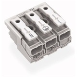 294-4013 - Lighting Connector without ground contact 3 pole N / PE / L without snap-in mounting feet
