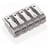 294-4015 - Lighting Connector without ground contact 5 pole L3 / L2 / L1 / PE / N without snap-in mounting feet
