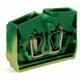 264-327 - 2-conductor center terminal block, without push-buttons, 1-pole, 2.5 mm², CAGE CLAMP®