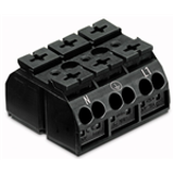 862-8593 TO 862-8693 - 4-CONDUCTOR DEVICE CONNECTORS SNAP-IN FEET AT POS. 1+3 3 POLE