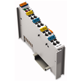 750-555 - Borna de salidas analógicas, 4 canales para carril DIN 35