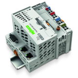 750-8207/000-022 - Controllore PFC200, Applicazione per gestione dai energetici, 2 x ETHERNET, RS-232/-485, Modlo radio mobile